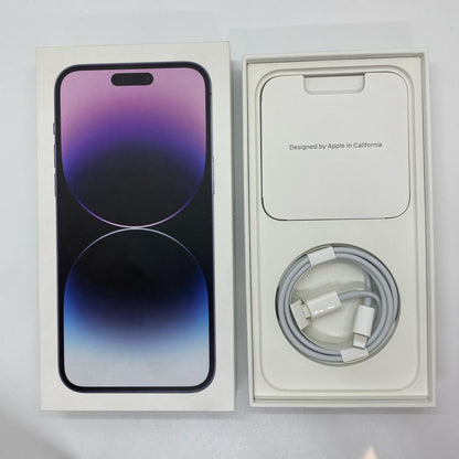 【全額返金保証】【最速発送】Apple iPhone iPhone 14 Pro Max 128GB ディープパープル docomo SIMフリー 新品未開封 即納OK 100%