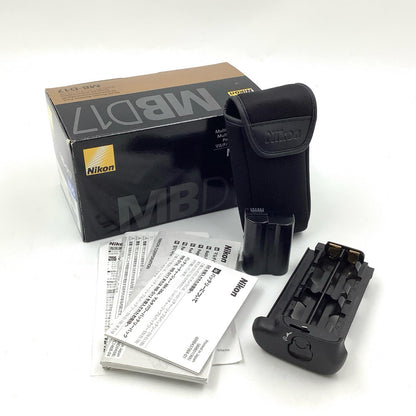 【全額返金保証】【最速発送】Nikon マルチパワーバッテリーパック MB-D17 美品 動作確認済