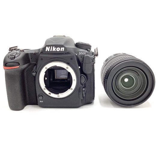 【全額返金保証】【最速発送】Nikon デジタル一眼 D500 16-80 VR レンズキット ブラック 美品 動作確認済