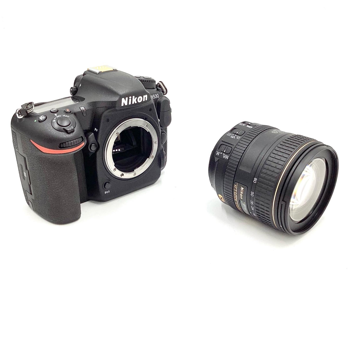 【全額返金保証】【最速発送】Nikon デジタル一眼 D500 16-80 VR レンズキット ブラック 美品 動作確認済