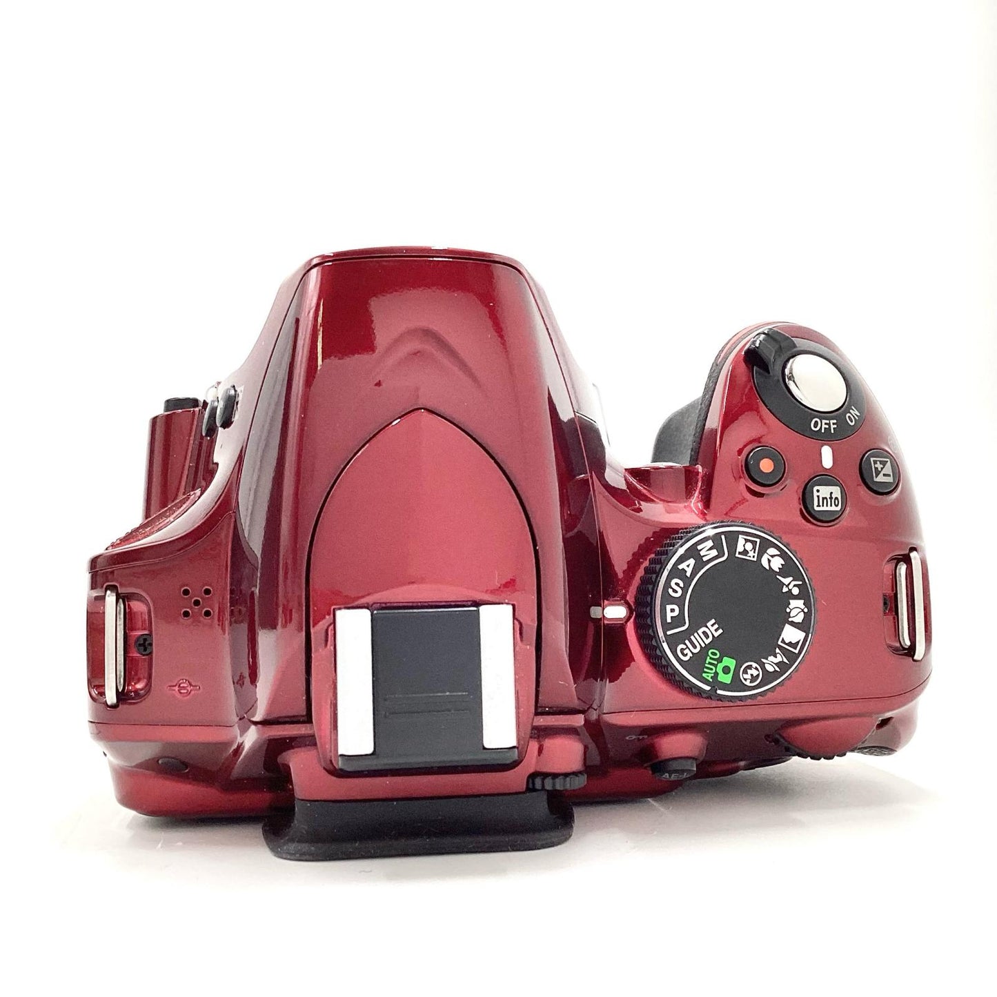 【全額返金保証】【最速発送】Nikon デジタル一眼 D3200 ボディ [レッド] レッド 動作確認済