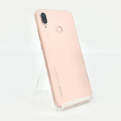 【全額返金保証】【最速発送】Huawei P 20 lite 32GB サクラピンク Softbank ANE-LX2J 白ロム 美品 動作確認済