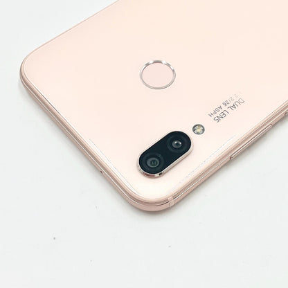 【全額返金保証】【最速発送】Huawei P 20 lite 32GB サクラピンク Softbank ANE-LX2J 白ロム 美品 動作確認済