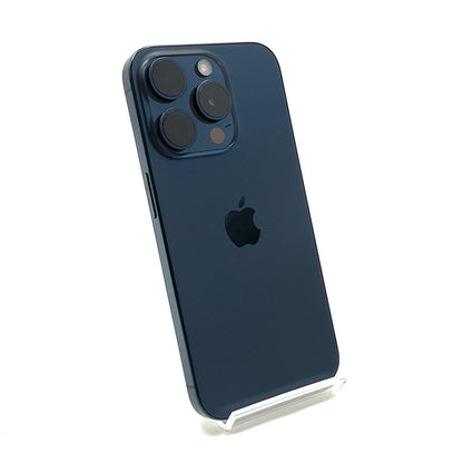 【全額返金保証】【最速発送】Apple iPhone iPhone 15 Pro 256GB ブルーチタニウム SIMフリー 白ロム 超美品 動作確認済 97%