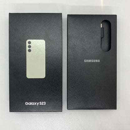 【最速発送】SAMSUNG Galaxy S23 256GB Cream au SCG19 白ロム【難有】
