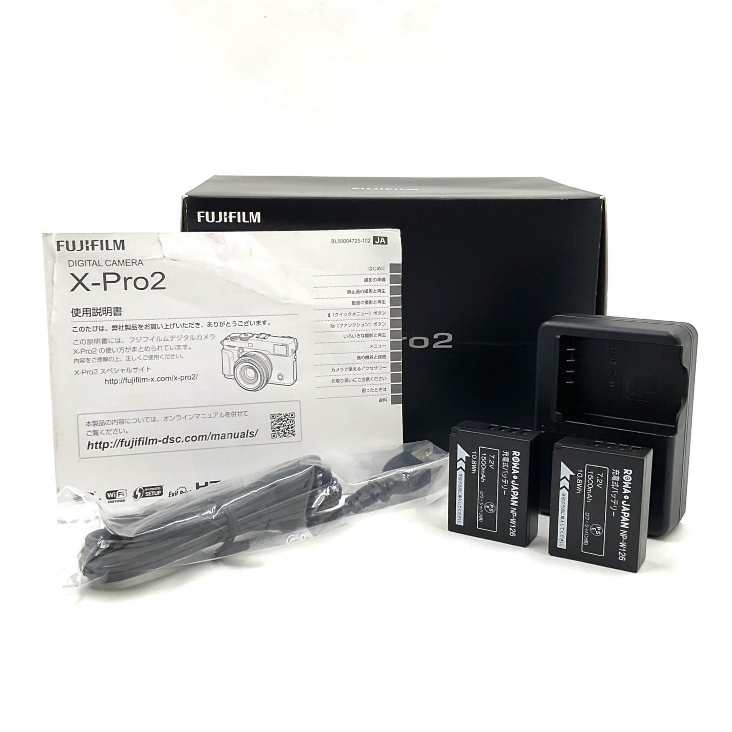 【全額返金保証】【最速発送】FUJIFILM デジタル一眼 FUJIFILM X-Pro2 ボディ ブラック 動作確認済