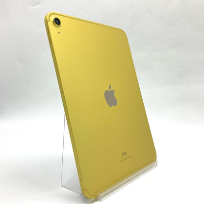 【全額返金保証】【最速発送】Apple iPad iPad 10.9インチ 第10世代 256GB イエロー WiFi+Cellular docomo 美品 動作確認済