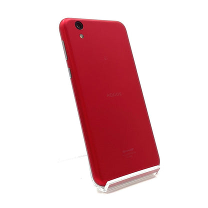 【全額返金保証】【最速発送】SHARP AQUOS sense lite 32GB レッド SIMフリー SH-M05 白ロム 美品 動作確認済