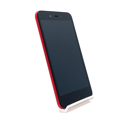 【全額返金保証】【最速発送】SHARP AQUOS sense lite 32GB レッド SIMフリー SH-M05 白ロム 美品 動作確認済