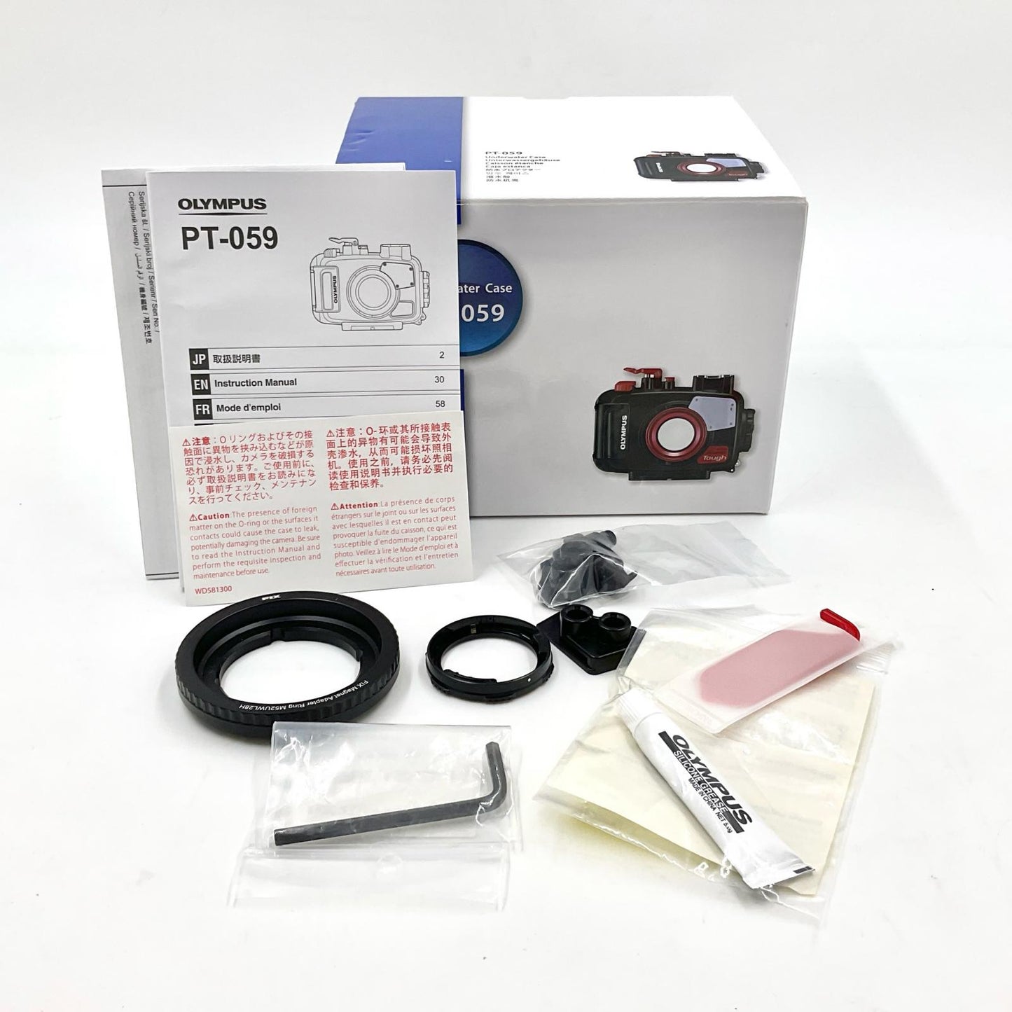 【全額返金保証】【最速発送】OLYMPUS 防水プロテクター PT-059 動作確認済