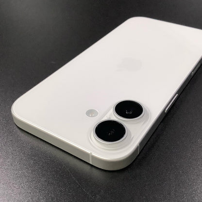 【全額返金保証】【最速発送】Apple iPhone iPhone 16 128GB ホワイト au SIMフリー 白ロム 動作確認済 100%
