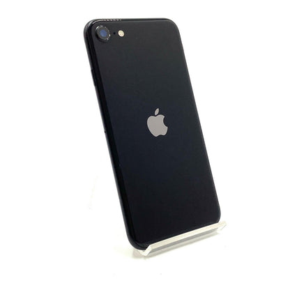 【全額返金保証】【最速発送】Apple iPhone iPhone SE（第2世代） 128GB ブラック SIMフリー 白ロム 動作確認済 80%