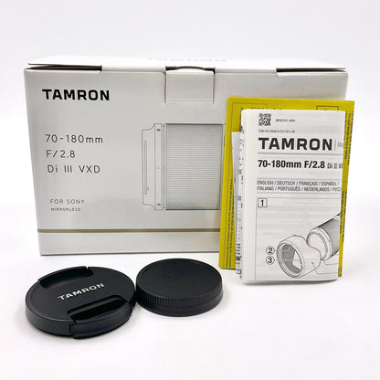 【全額返金保証】【最速発送】TAMRON 70-180mm F/2.8 Di III VXD (Model A056) 動作確認済
