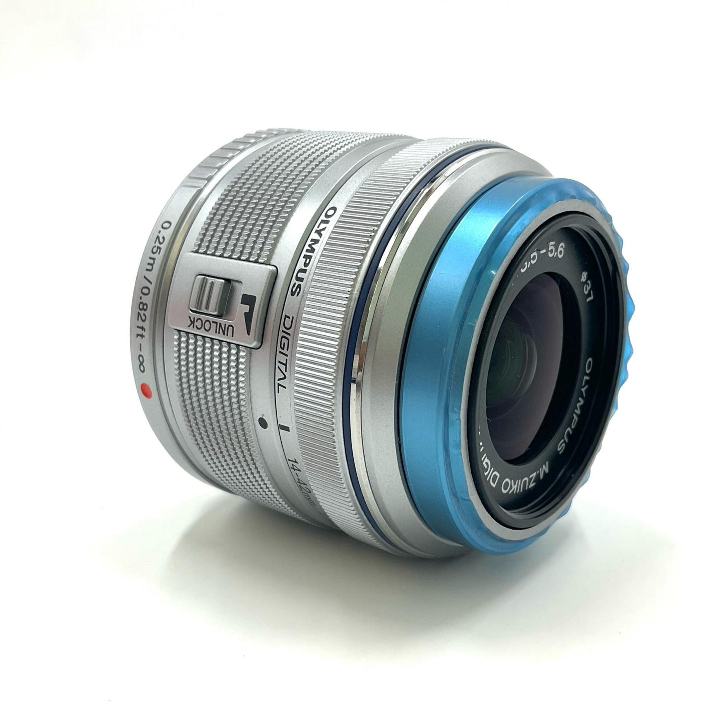 【全額返金保証】【最速発送】OLYMPUS M.ZUIKO DIGITAL 14-42mm F3.5-5.6 II R [シルバー] 超美品 動作確認済