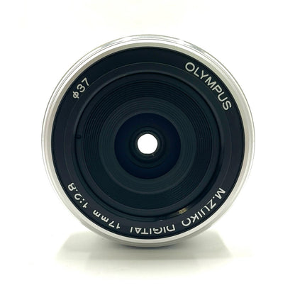 【全額返金保証】【最速発送】OLYMPUS M.ZUIKO DIGITAL 17mm F2.8 超美品 動作確認済