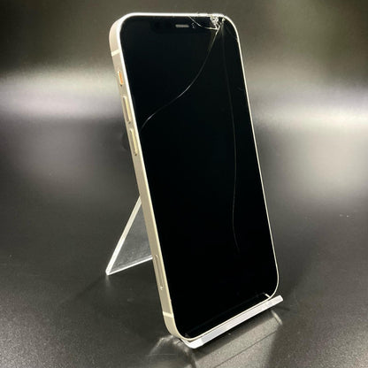 【最速発送】Apple iPhone iPhone 12 64GB ホワイト au SIMフリー 白ロム【難有】 87%