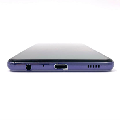 【全額返金保証】【最速発送】SAMSUNG Galaxy A52　5G 128GB オーサムバイオレット docomo SC-53B 白ロム 動作確認済