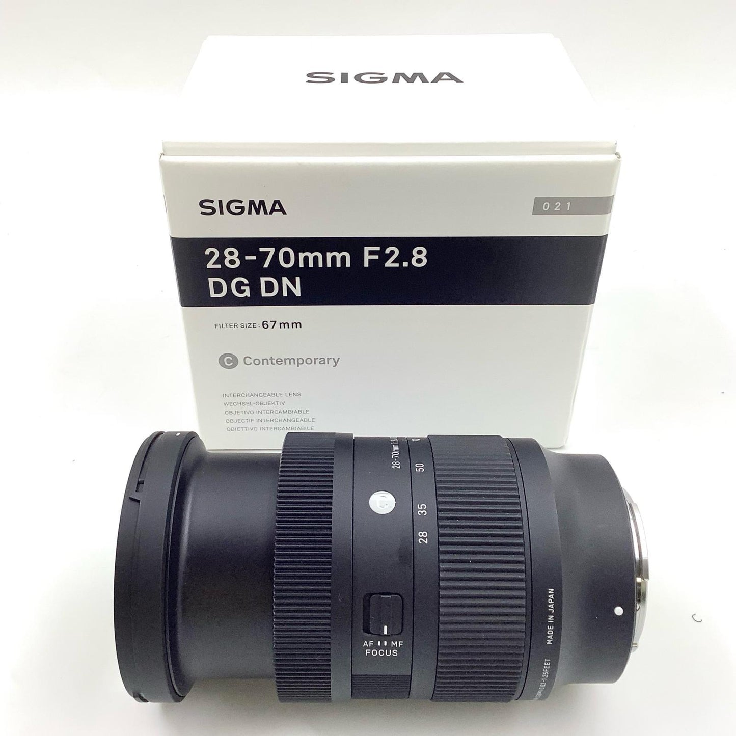 【全額返金保証】【最速発送】SIGMA 28-70mm F2.8 DG DN [ソニーE用] 動作確認済