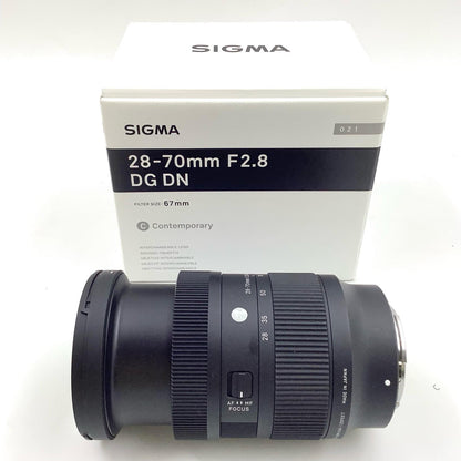 【全額返金保証】【最速発送】SIGMA 28-70mm F2.8 DG DN [ソニーE用] 動作確認済