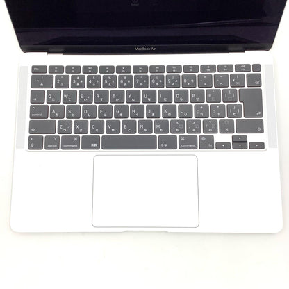 【全額返金保証】【最速発送】Apple MacBook Air 13.3インチ 2020 Apple M1 8GB SSD 256GB シルバー 97% 動作確認済