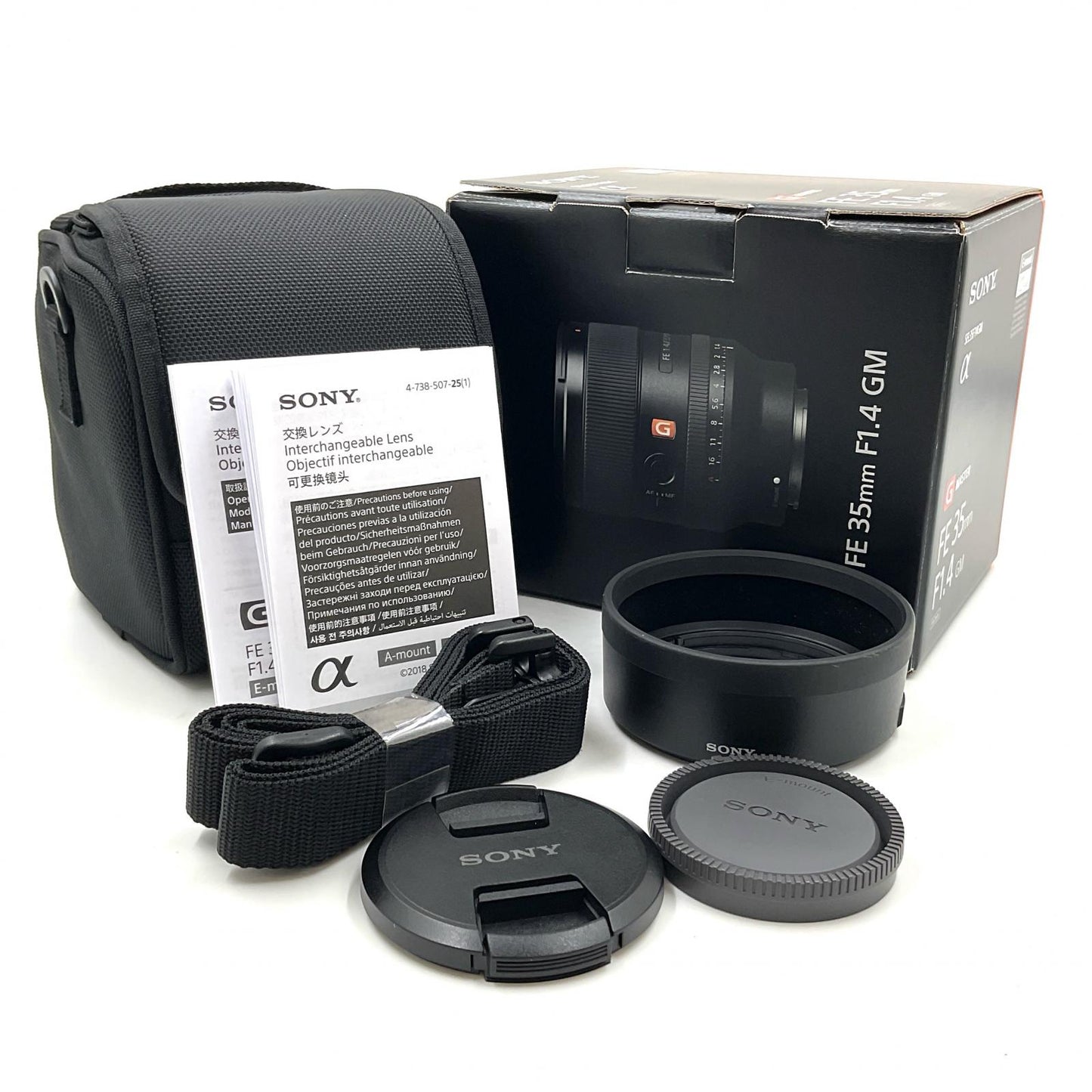 【全額返金保証】【最速発送】Sony FE 35mm F1.4 GM SEL35F14GM 美品 動作確認済