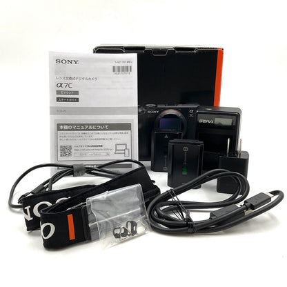 【全額返金保証】【最速発送】Sony デジタル一眼 α7C ILCE-7C ボディ シルバー 美品 動作確認済