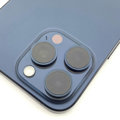 【全額返金保証】【最速発送】Apple iPhone iPhone 15 Pro Max 256GB ブルーチタニウム Softbank SIMフリー 動作確認済 91%
