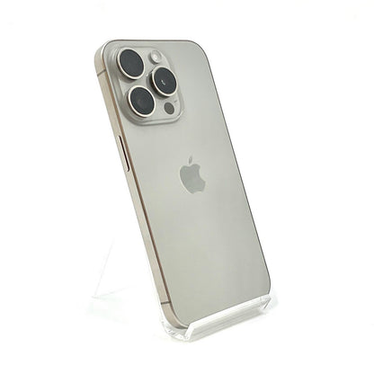 【全額返金保証】【最速発送】Apple iPhone iPhone Pro 15 Pro 512GB ナチュラルチタニウム SIMフリー 白ロム 美品 動作確認済 88%