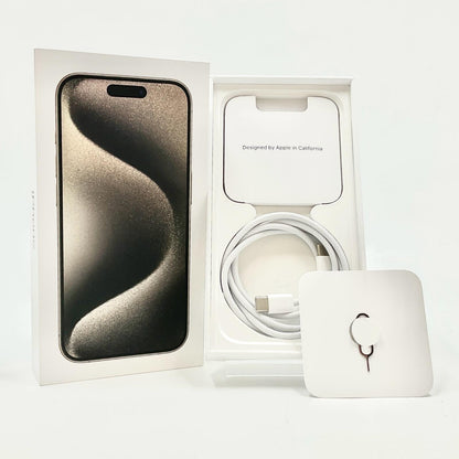 【全額返金保証】【最速発送】Apple iPhone iPhone Pro 15 Pro 512GB ナチュラルチタニウム SIMフリー 白ロム 美品 動作確認済 88%