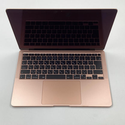 【全額返金保証】【最速発送】Apple MacBook Air 13.3インチ 2020 Apple M1 8GB SSD 256GB ゴールド 88% 動作確認済