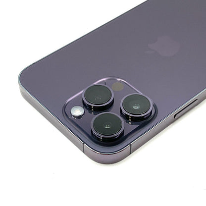 【全額返金保証】【最速発送】Apple iPhone iPhone Pro Max 14 Pro Max 256GB ディープパープル SIMフリー 白ロム 美品 動作確認済 93%