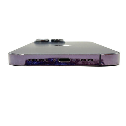 【全額返金保証】【最速発送】Apple iPhone iPhone Pro Max 14 Pro Max 256GB ディープパープル SIMフリー 白ロム 美品 動作確認済 93%