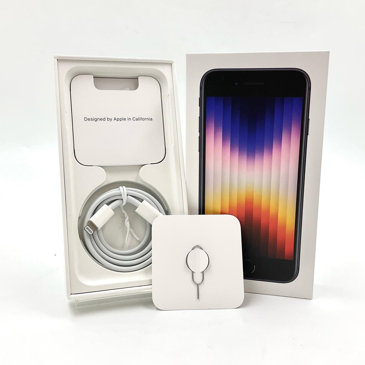 【全額返金保証】【最速発送】Apple iPhone iPhone SE（第3世代） 256GB ミッドナイト SIMフリー 白ロム 超美品 動作確認済 100%