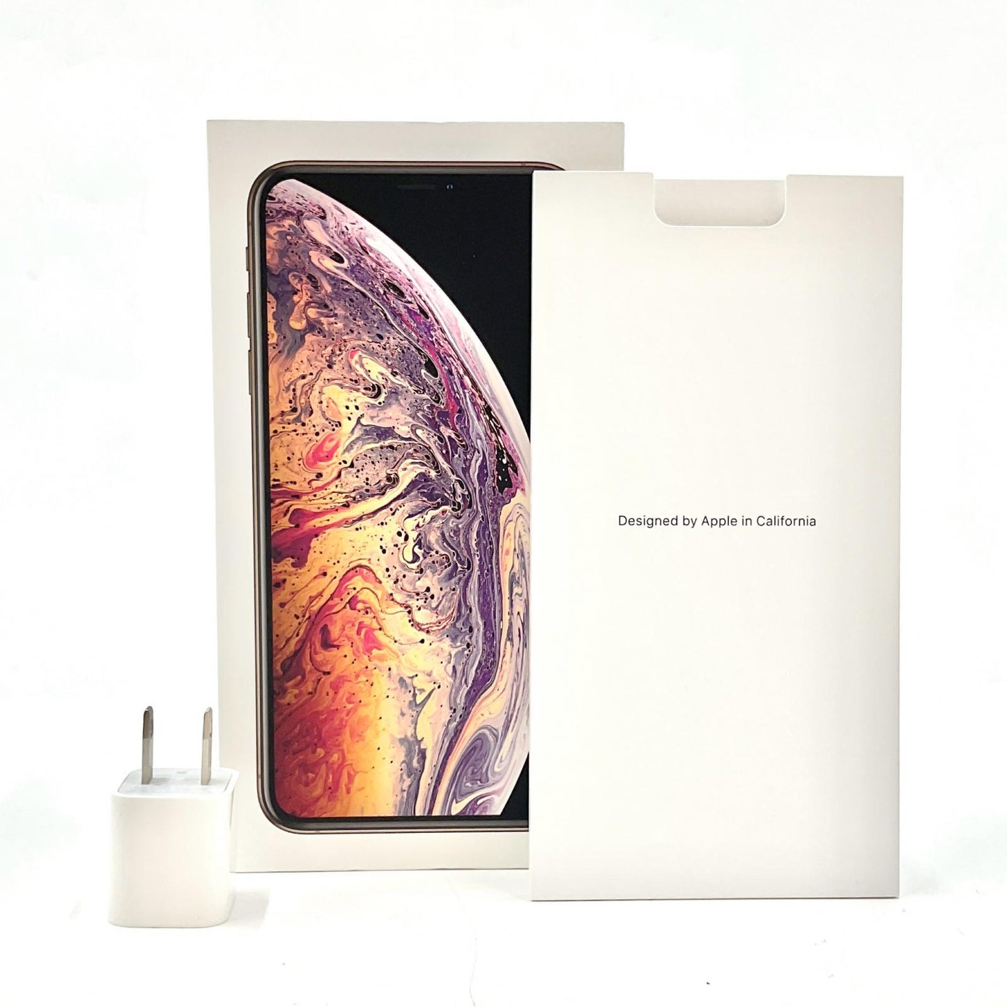 【全額返金保証】【最速発送】Apple iPhone iPhone XS Max 256GB ゴールド docomo 白ロム 動作確認済 81%