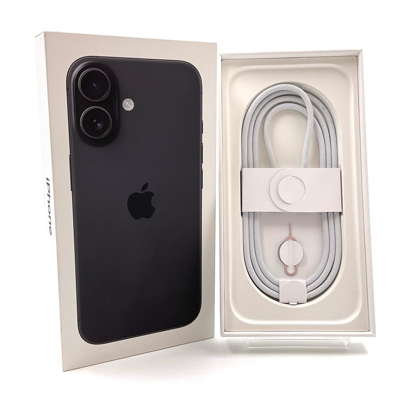 【全額返金保証】【最速発送】Apple iPhone iPhone 16 256GB ブラック SIMフリー 白ロム 美品 動作確認済 98%