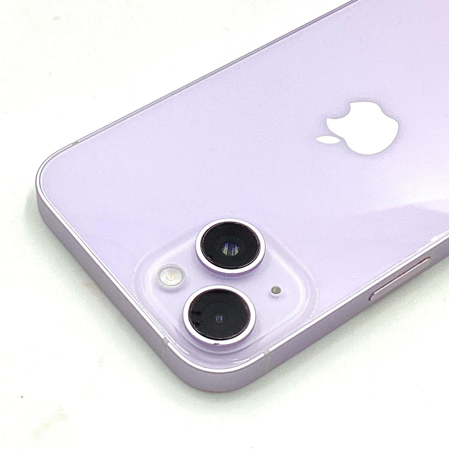 【全額返金保証】【最速発送】Apple iPhone iPhone 14 128GB パープル au 白ロム 動作確認済 85%