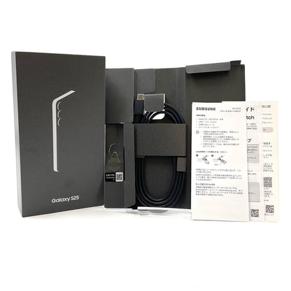 【全額返金保証】【最速発送】SAMSUNG Galaxy S25 256GB ブルーブラック SIMフリー SM-S931Q 白ロム 超美品 動作確認済