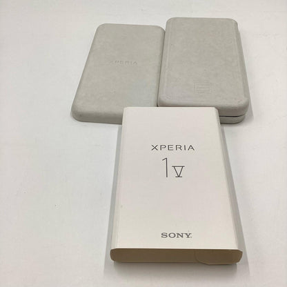 【最速発送】Sony Xperia 1 V 512GB ブラック SIMフリー XQ-DQ44 白ロム【難有】