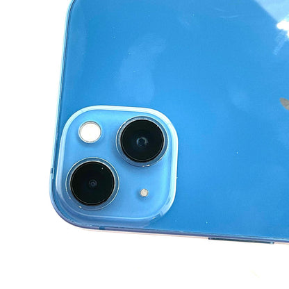 【全額返金保証】【最速発送】Apple iPhone iPhone 13 128GB ブルー SIMフリー 白ロム 動作確認済 97%