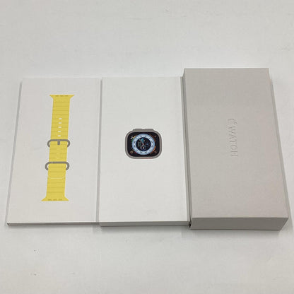 【全額返金保証】【最速発送】Apple Watch Ultra 第1世代 チタニウム 49mm GPS+Cellular 87% 美品 動作確認済