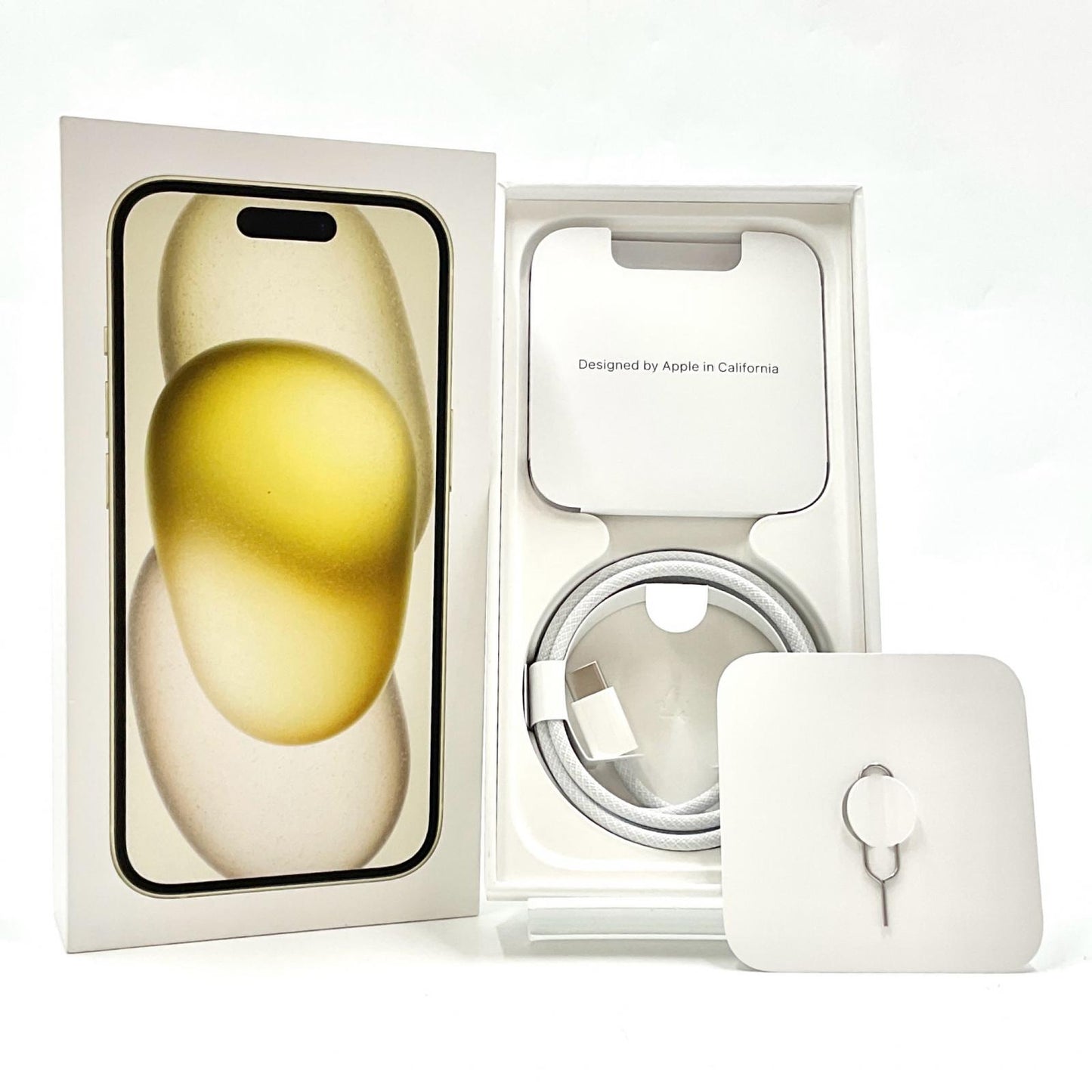 【全額返金保証】【最速発送】Apple iPhone iPhone 15 128GB イエロー SIMフリー 白ロム 美品 動作確認済 100%