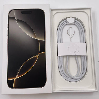 【全額返金保証】【最速発送】Apple iPhone iPhone 16 Pro 256GB ナチュラルチタニウム SIMフリー 白ロム 超美品 動作確認済 93%