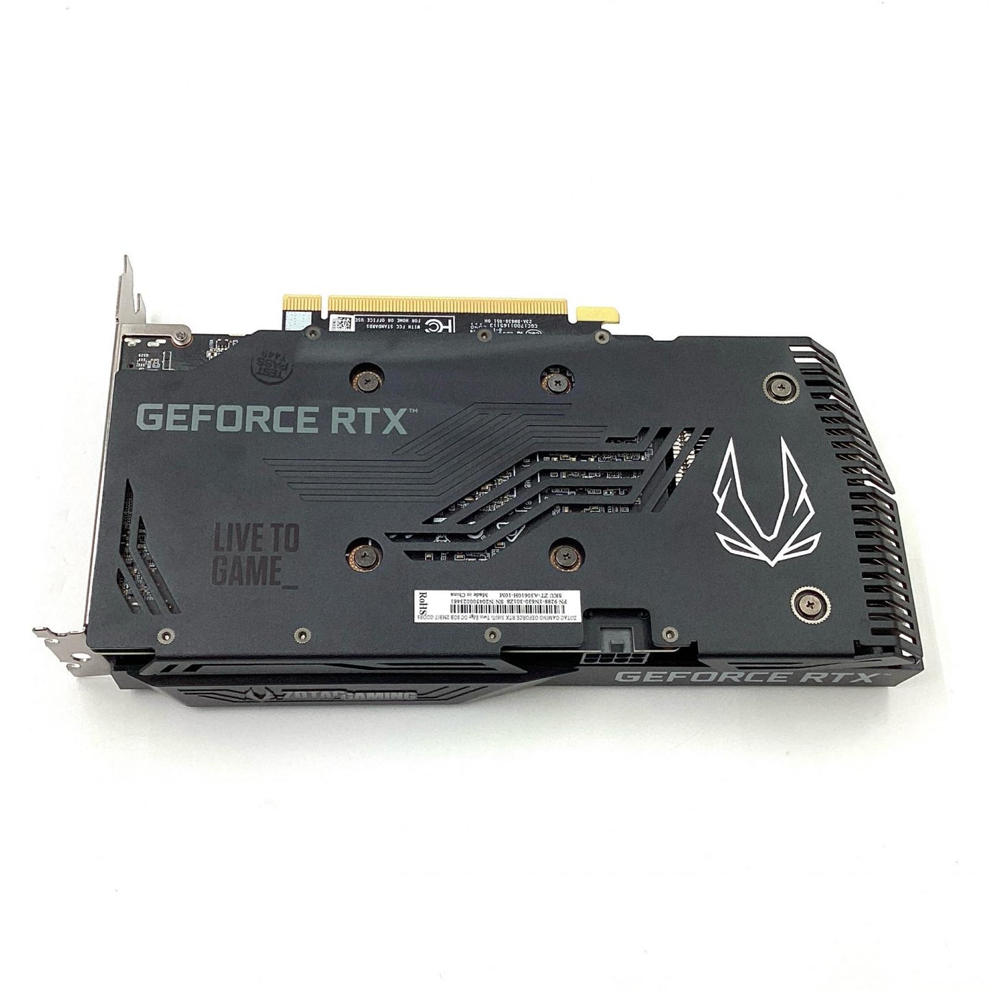 【全額返金保証】【最速発送】ZOTAC グラフィックボード NVIDIA GeForce RTX 3060Ti Twin Edge PC 8GB 256BIT GDDR6 ZT-A30610H-10M 動作確認済