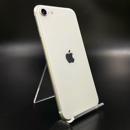 【全額返金保証】【最速発送】Apple iPhone iPhone SE（第2世代） 64GB ホワイト Softbank 白ロム 動作確認済 75%
