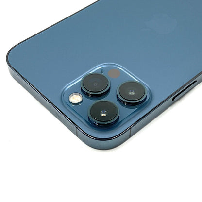 【全額返金保証】【最速発送】Apple iPhone iPhone 12 Pro Max 256GB パシフィックブルー au 白ロム 動作確認済 78%