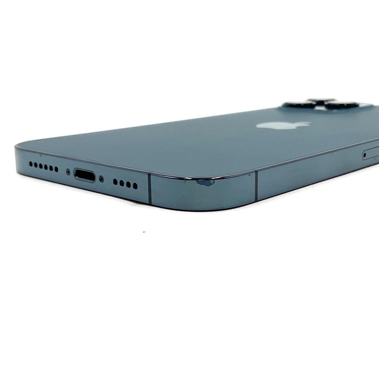 【全額返金保証】【最速発送】Apple iPhone iPhone 12 Pro Max 256GB パシフィックブルー au 白ロム 動作確認済 78%