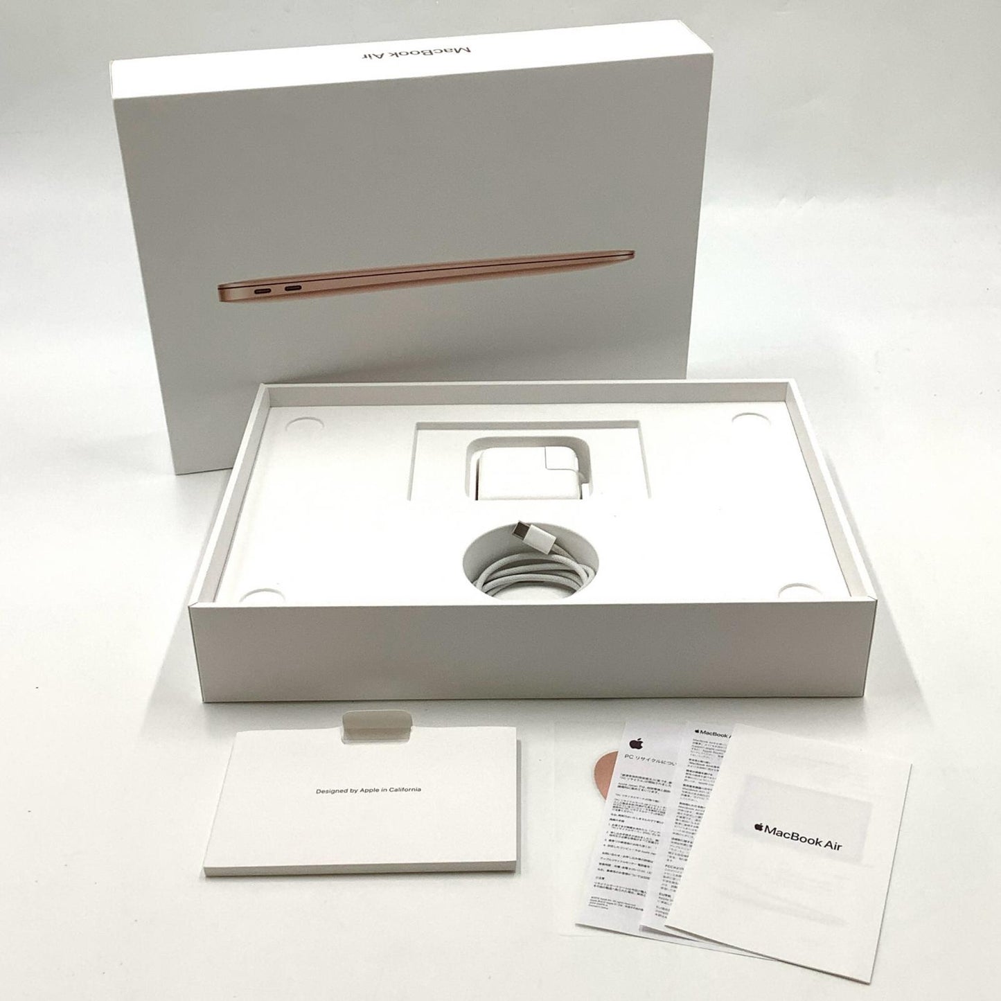 【全額返金保証】【最速発送】Apple MacBook Air 13インチ 2020 Apple M1 8GB M.2 SSD 512GB ゴールド 87% 動作確認済