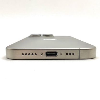 【全額返金保証】【最速発送】Apple iPhone iPhone 15 Pro 256GB ナチュラルチタニウム SIMフリー 白ロム 美品 動作確認済 92%