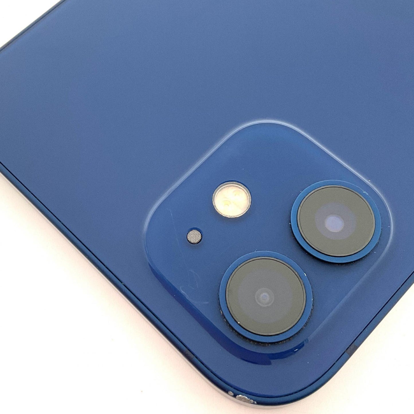 【全額返金保証】【最速発送】Apple iPhone iPhone 12 128GB ブルー docomo 白ロム 動作確認済 79%