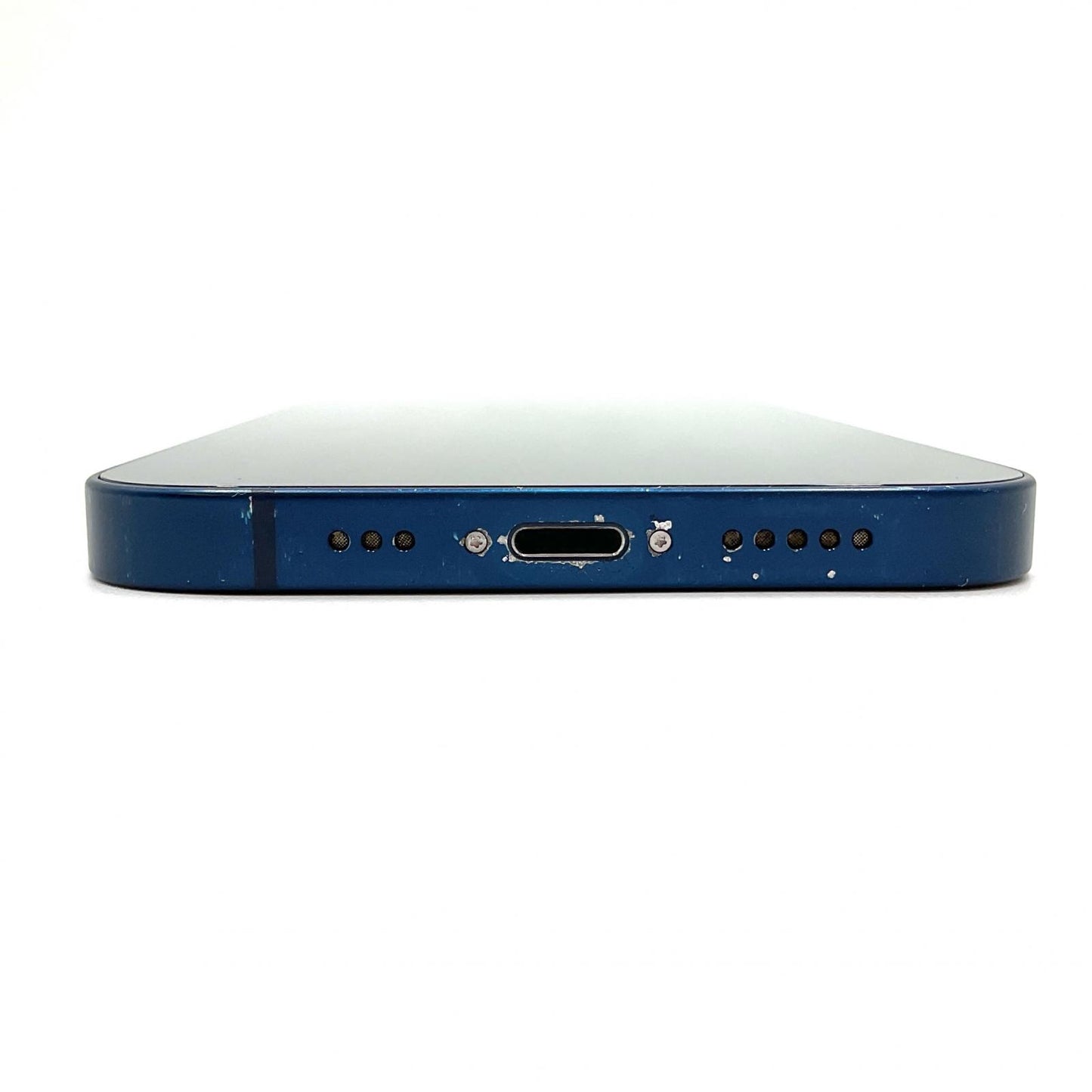 【全額返金保証】【最速発送】Apple iPhone iPhone 12 128GB ブルー docomo 白ロム 動作確認済 79%